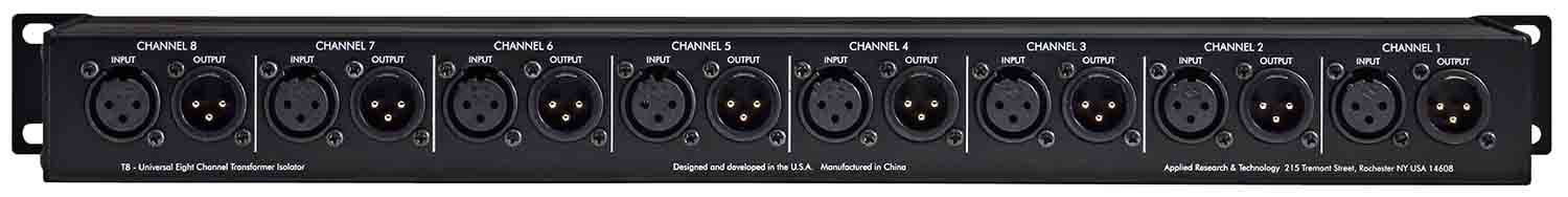 Art T8, 8 Channel Transformer and Isolator - Hollywood DJ