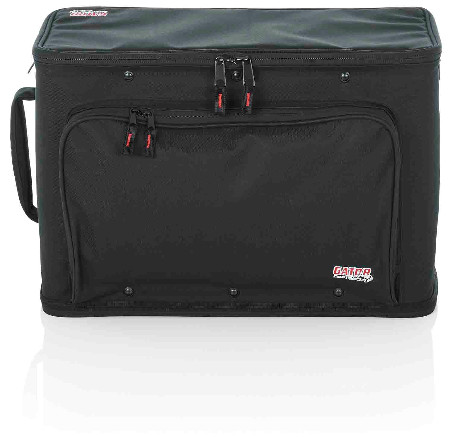 Gator Cases GR-RACKBAG-4U, 4U Lightweight Rack Bag with Aluminum Frame and PE Reinforcement - Hollywood DJ