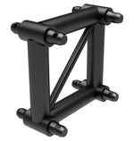 Global Truss SQ-29082P-BLK, 82mm Truss Spacer - Black - Hollywood DJ