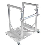 ProX XT-MMDJTV01, Modular Mobile Media DJ Station Booth for ProX XT-GRU Rapid Grid Modular System - Hollywood DJ