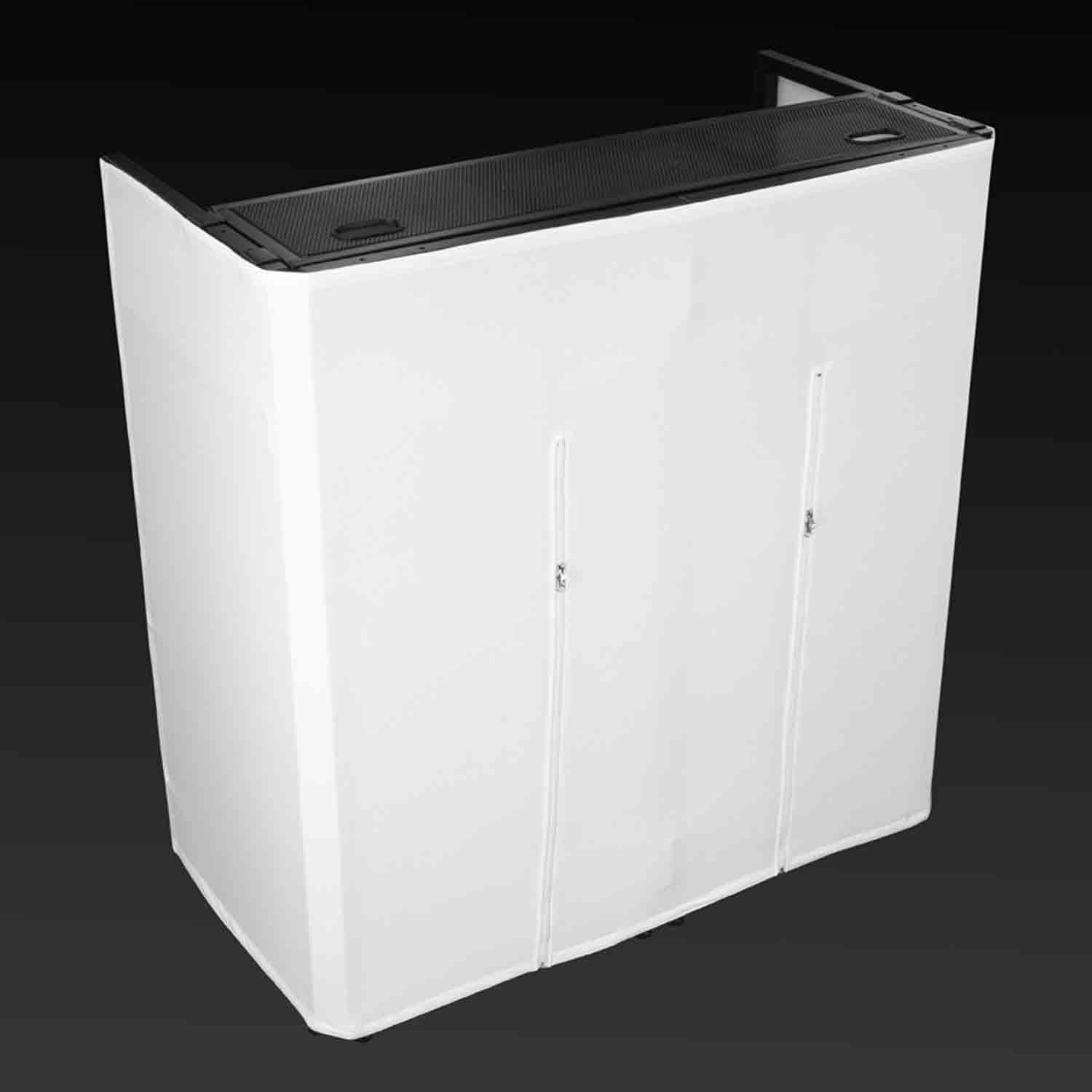 Odyssey DJBOOTHM46 Media DJ Booth for 46″ Flat Screen TV/Monitor - Hollywood DJ