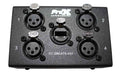 Prox XC-SBCAT6-4XF 4 Channel XLR-F CAT6 Audio and DMX Portable Snake Box by ProX Cases