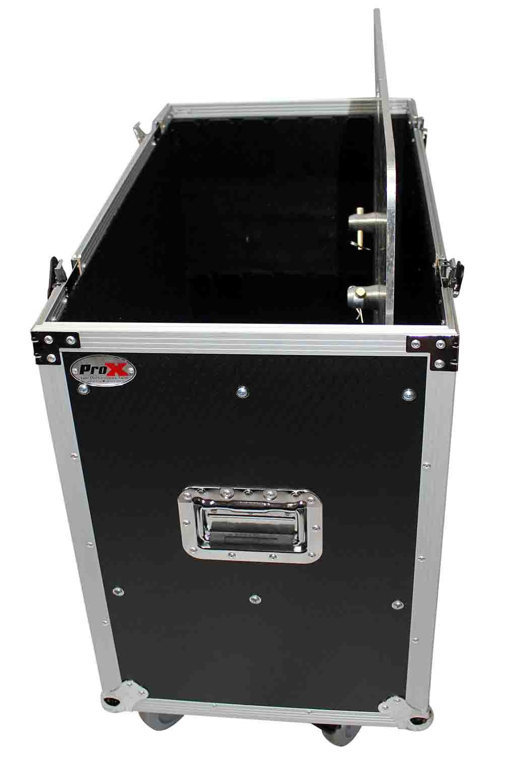ProX XS-6XBP3030 Flight Road Case Holds 6 Pieces 30" x 30" Aluminum Base Plate - Hollywood DJ