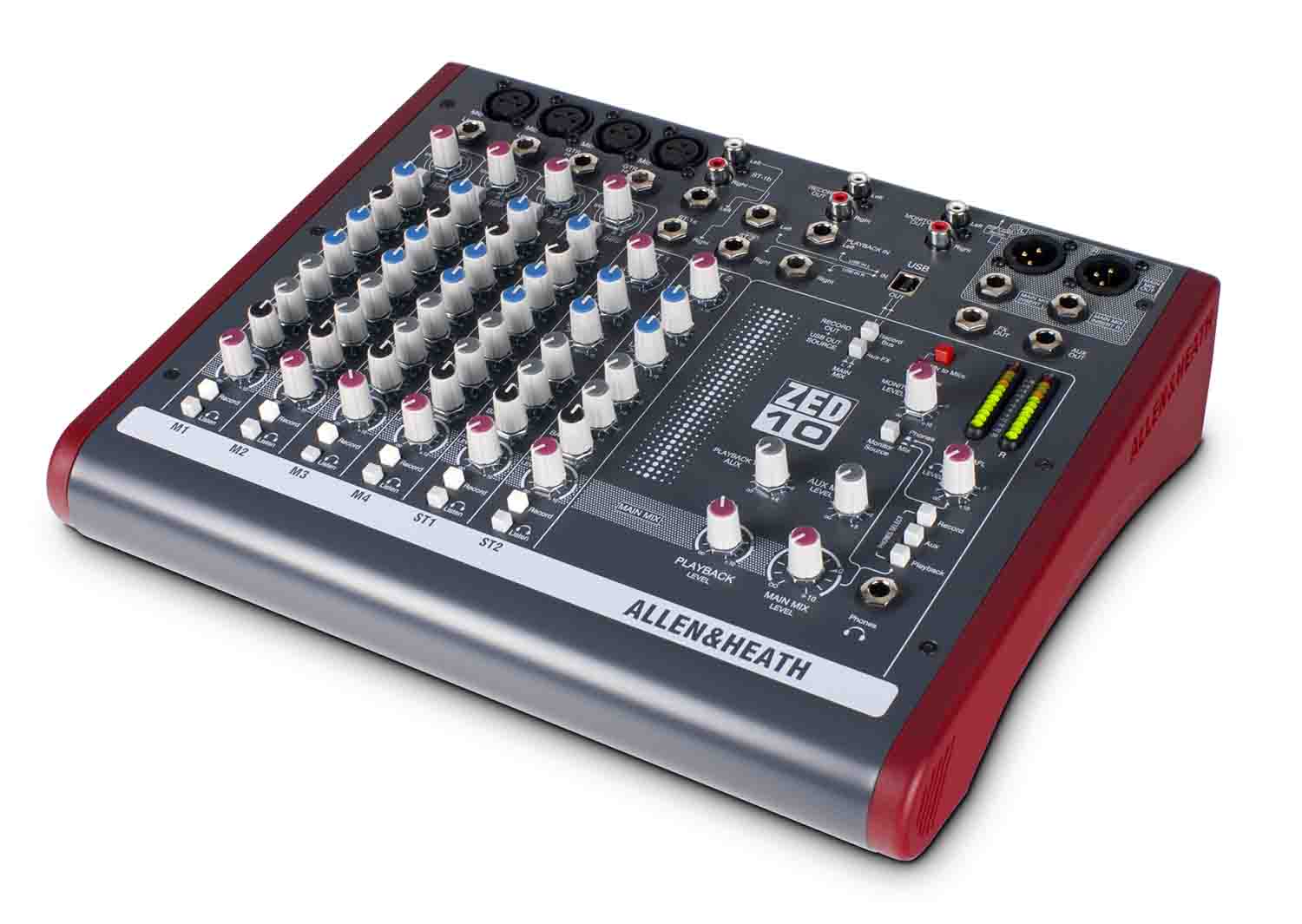 Allen & Heath ZED-10 Multipurpose Small Band Mixer for Live Sound and Recording - Hollywood DJ
