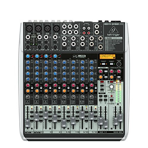 Behringer QX1622USB, 16-Input 2/2-Bus Mixer with USB Audio Interface - Hollywood DJ