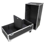 ProX XS-2X282020W ATA Dual Flight Case for Speaker Fits Two JBL SRX 815P and Similar Sized Speakers - Hollywood DJ