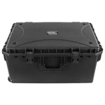 Odyssey VU291813HW Bottom Interior with Pluck Foams Injection-Molded Trolley Utility Case - 29.25″ x 18.5″ x 12.5″ - Hollywood DJ
