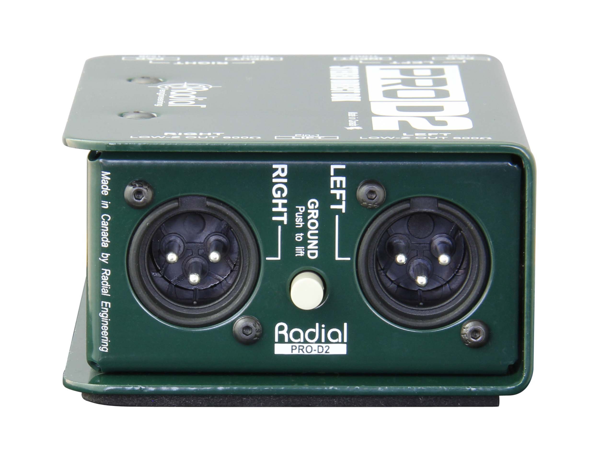Radial ProD2, Passive DI with Two Channels, Made for High Output Keyboards by Radial Engineering