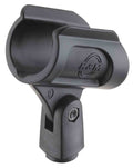 K&M 85070 5/8" Microphone Clip - Black - Hollywood DJ