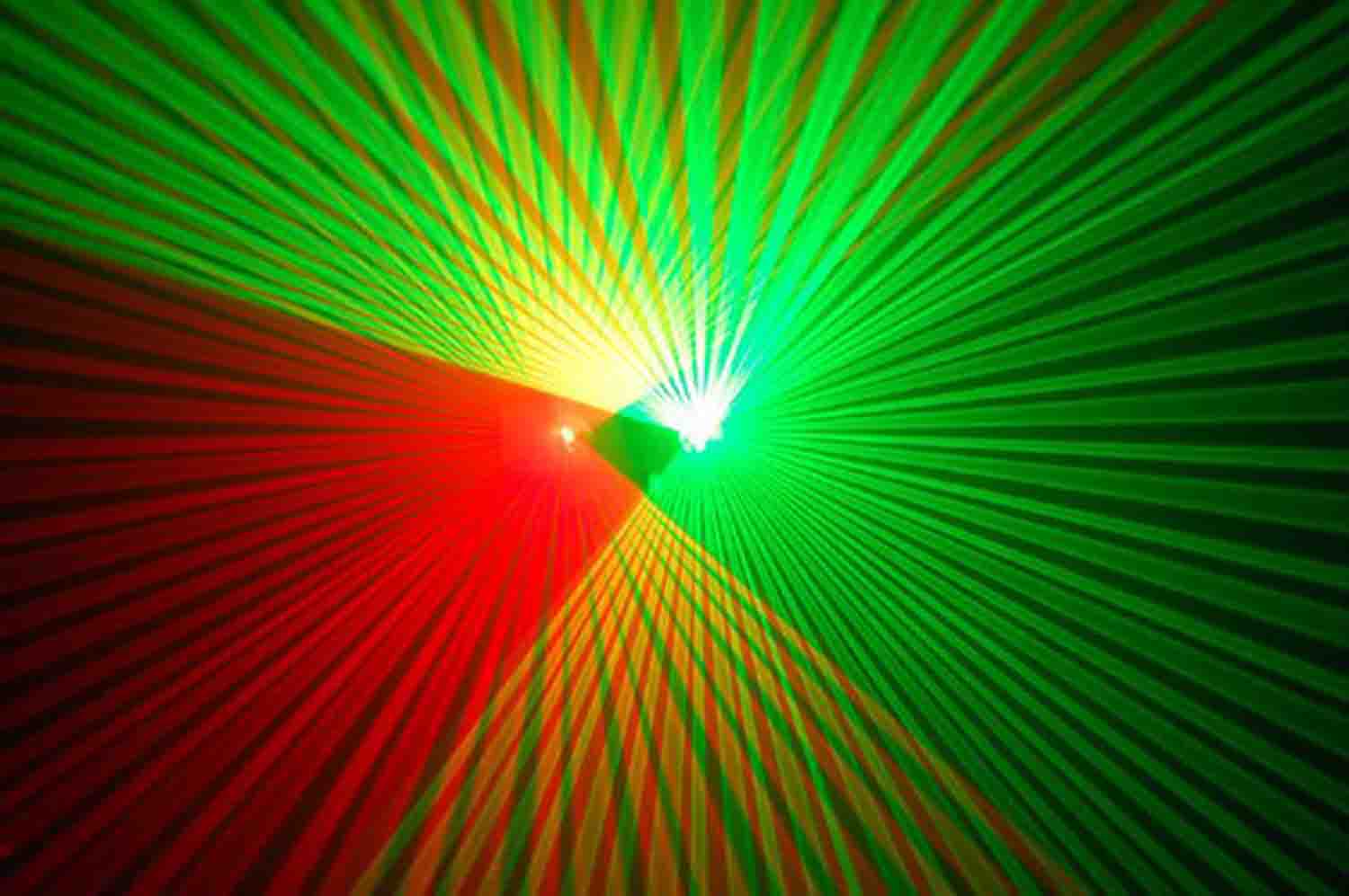 ProX X-LRG140IR Maya RG Professional Red & Green Dual Color Animation Laser Effect Light - Hollywood DJ