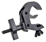 ProX T-C12H-BLK 2" Easy Self Lock Clamp with Big Knob - Black Finish - Hollywood DJ