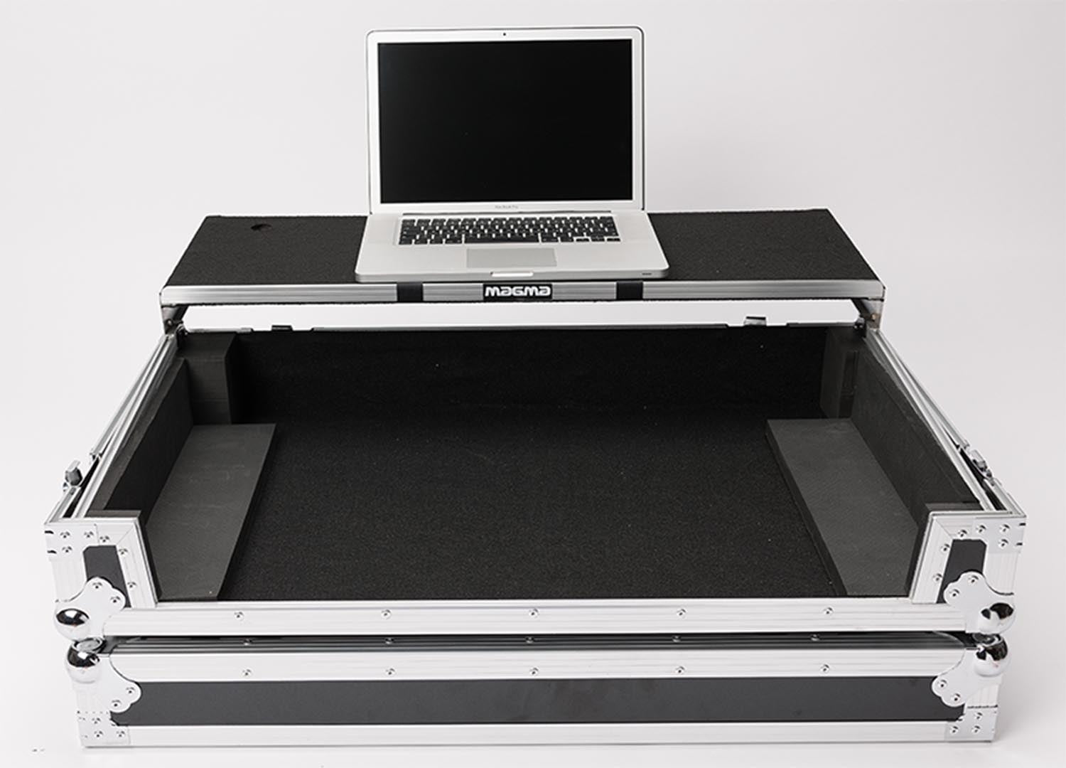 MAGMA MGA41026 DJ-Controller Workstation Rane Four W/ Wheels - Hollywood DJ