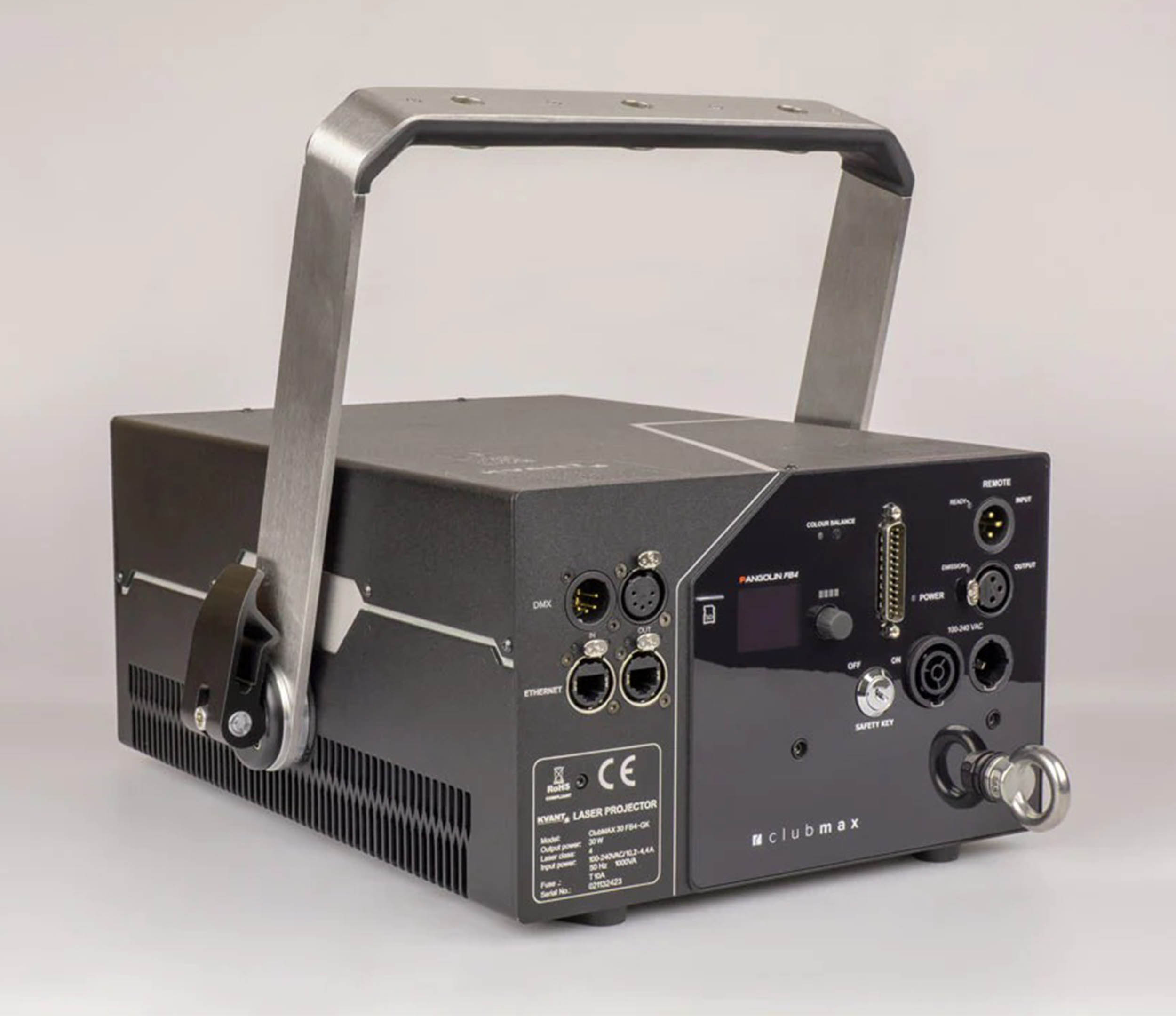 Kvant Lasers Clubmax 24 FB4, RGB Pure White Diode High-End Show Laser - Hollywood DJ