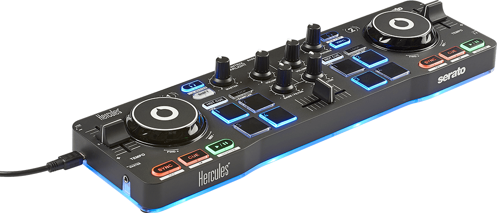 Hercules DJCONTROL-STAR Starlight Controller for Serato DJ Lite - Hollywood DJ