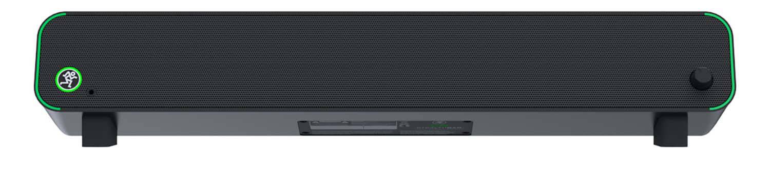 Mackie CR StealthBar Desktop PC Soundbar with Bluetooth - Hollywood DJ