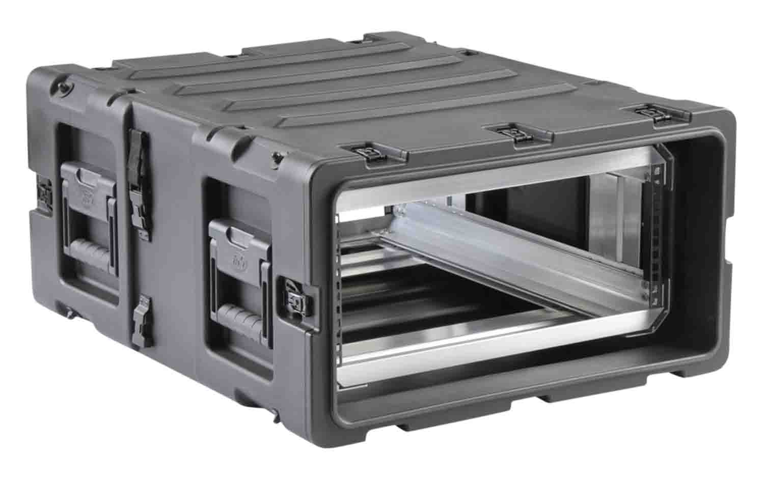 SKB Cases 3RS-4U24-25B, 4U 24-inch Deep RS Series Shock Rack Case - Hollywood DJ