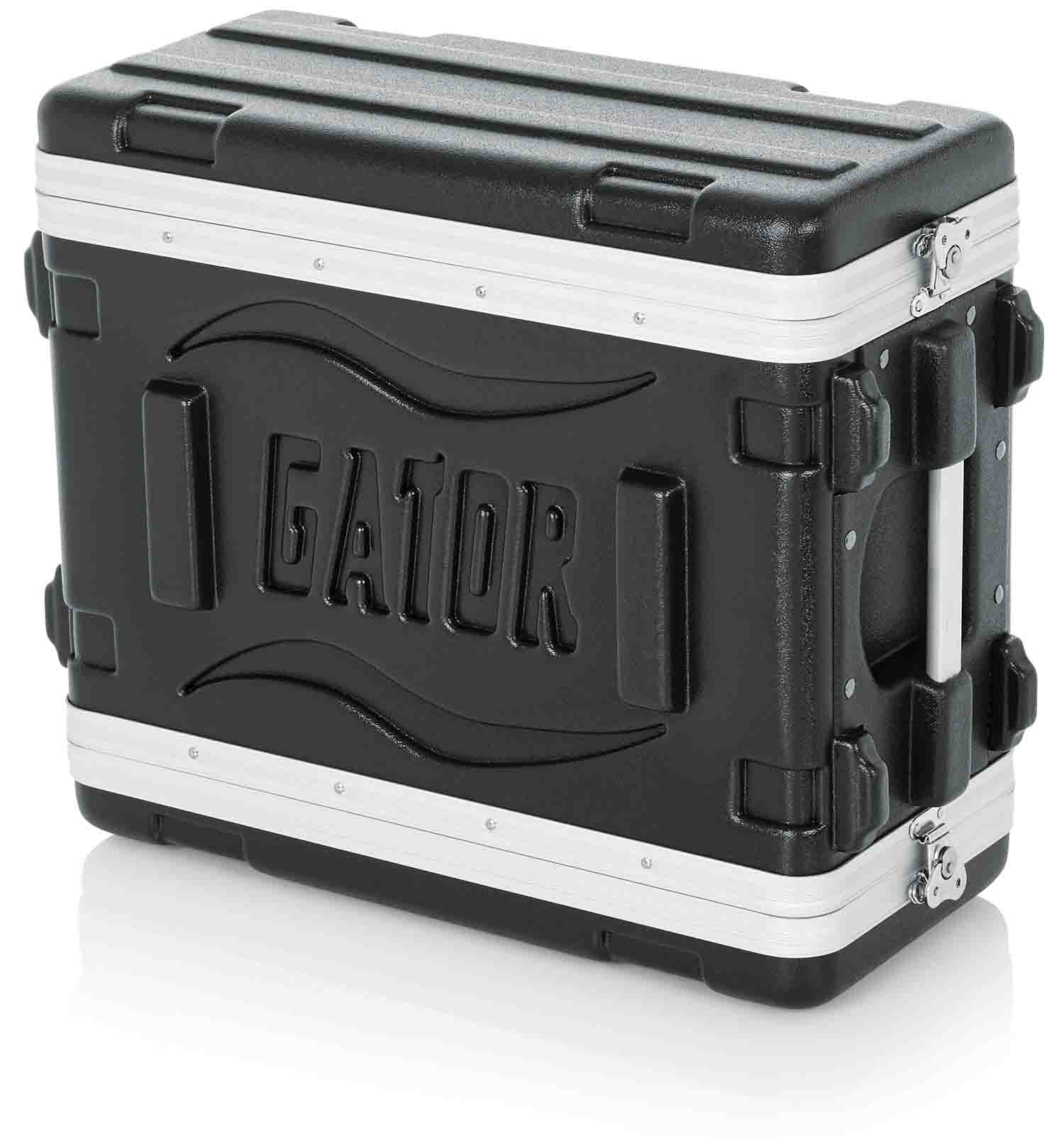 Gator Cases GR-4S Shallow Molded 4U Audio Rack Case 14.25″ Deep - Hollywood DJ