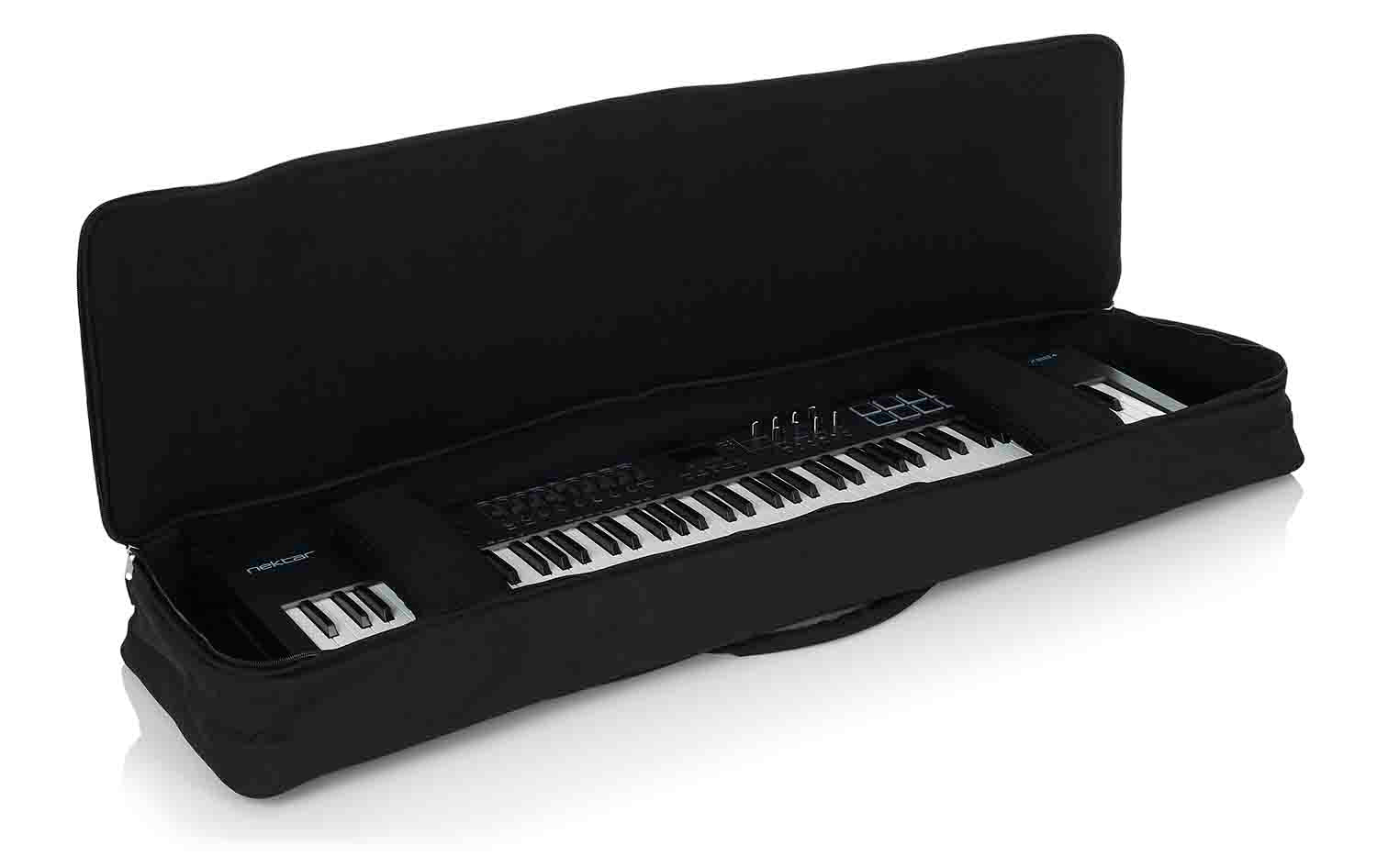 Gator Cases GKB-88 SLXL DJ Gig Bag for Slim, Extra long 88 Note Keyboards - Hollywood DJ