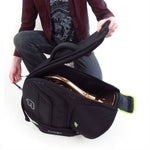 Fusion FB-UB-08-BK, Urban French Horn Fixed Bell Gig Bag (Black) - Hollywood DJ