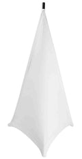 On-Stage SSA100W Speaker/Lighting Stand Skirt - White - Hollywood DJ