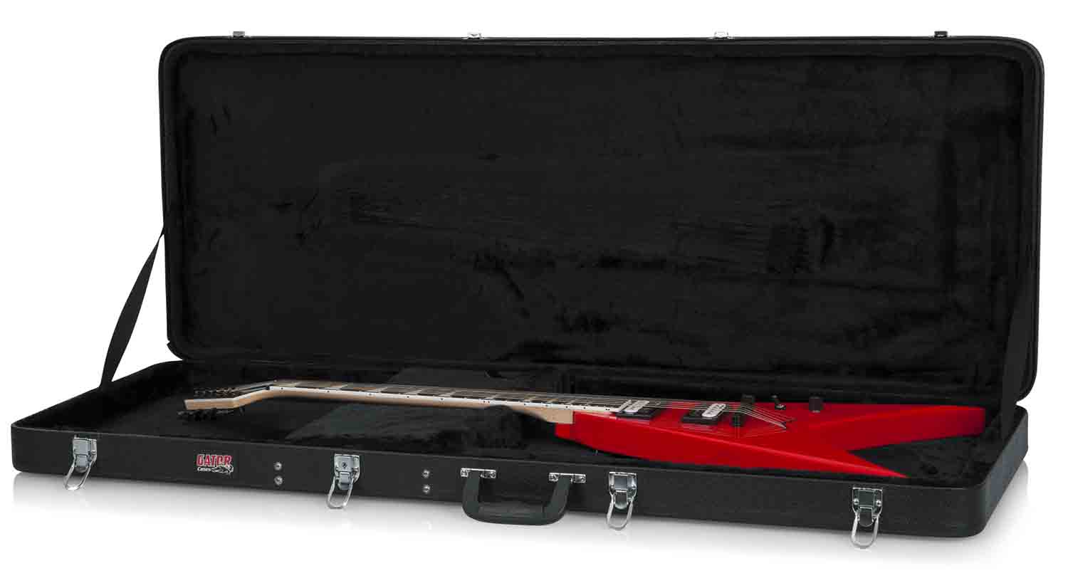 Gator Cases GWE-EXTREME Hard-Shell Wood Case for Extreme Guitars - Hollywood DJ