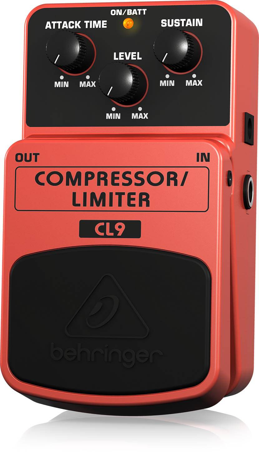 Behringer CL9 Classic Compressor/Limiter Effects Pedal - Hollywood DJ