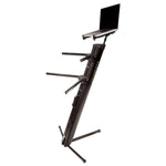 Ultimate Support HYM100QR, HyperMount Laptop DJ Stand - Hollywood DJ