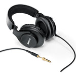 Shure Podcast Package with SRH440A Studio Headphones and MV7X USB Podcast Microphone - Hollywood DJ