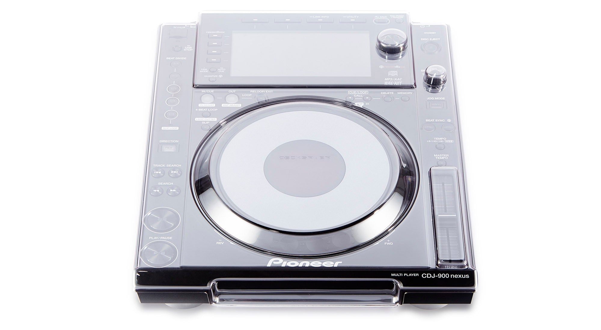 Decksaver Cover DS-PC-CDJ900NXS For Pioneer CDJ-900 Nexus Controller Media Player - Hollywood DJ