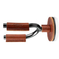 Levy's Leathers LVY-FGHNGR-SMTN Forged Guitar Hanger with Tan Leather - Hollywood DJ