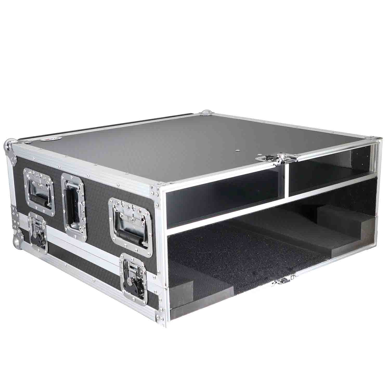 ProX XS-BX32CDHW DJ Flight Case for Behringer X32 Compact Mixer with Doghouse and Wheels ProX Cases