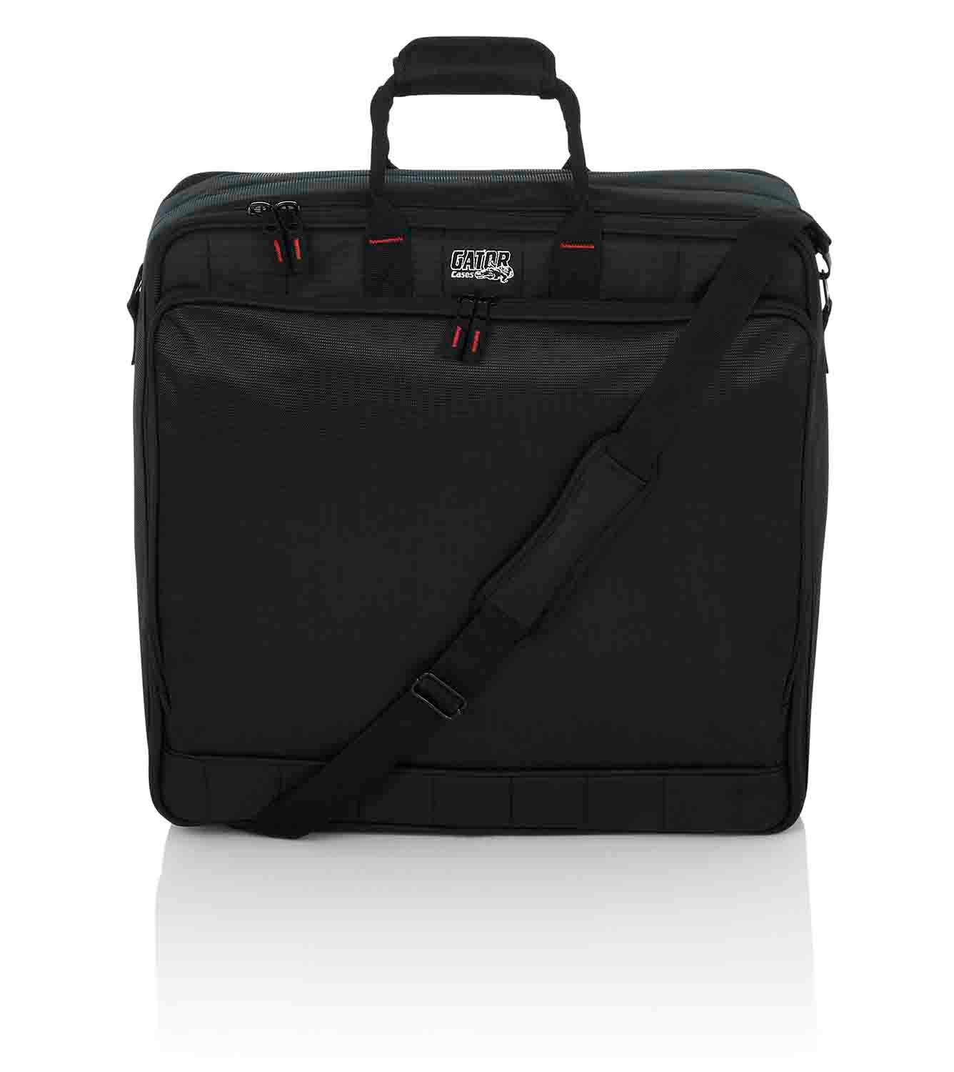 Gator Cases G-MIXERBAG-2020 Nylon DJ Bag for Mixer and DJ Equipment - 20″ X 20″ X 5.5″ - Hollywood DJ