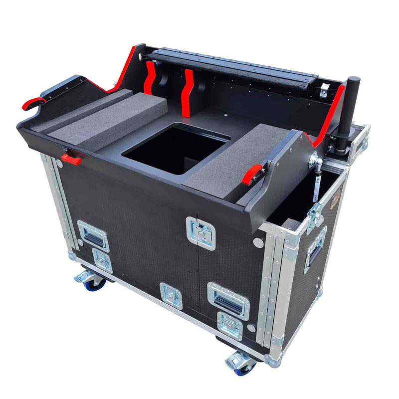 ProX XZF-GMA3 LIGHT Flip-Ready Retracting Case for grandMA3 Light Console by ZCASE - Hollywood DJ