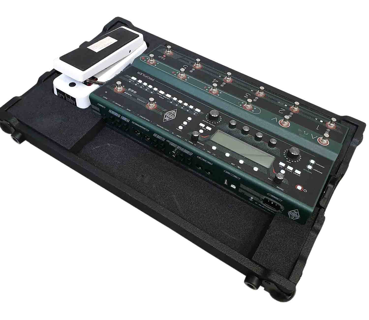 PROX XZF-FGB24x14-1P Universal Pedalboard Case for Guitar Bass Multi Effect Volume By ZCASE - Hollywood DJ