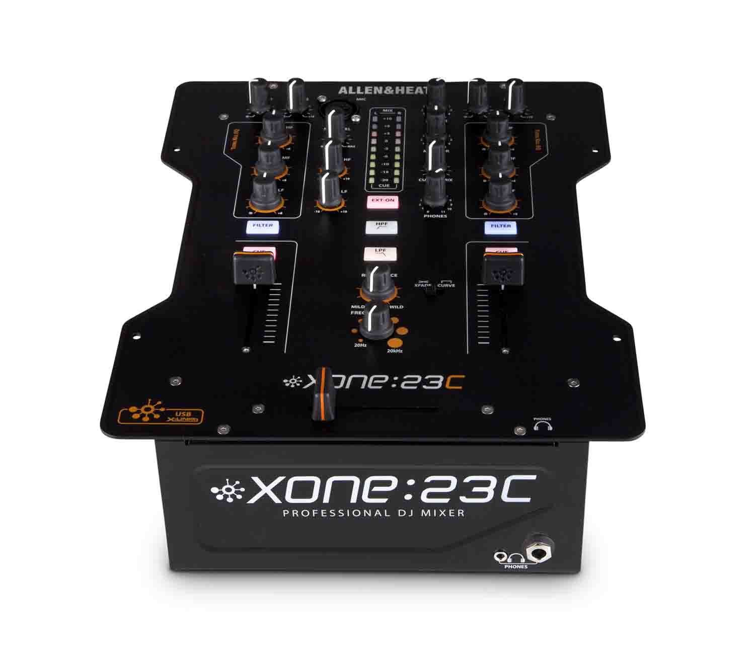 Allen & Heath XONE:23C, DJ Mixer with Internal SoundCard - Hollywood DJ