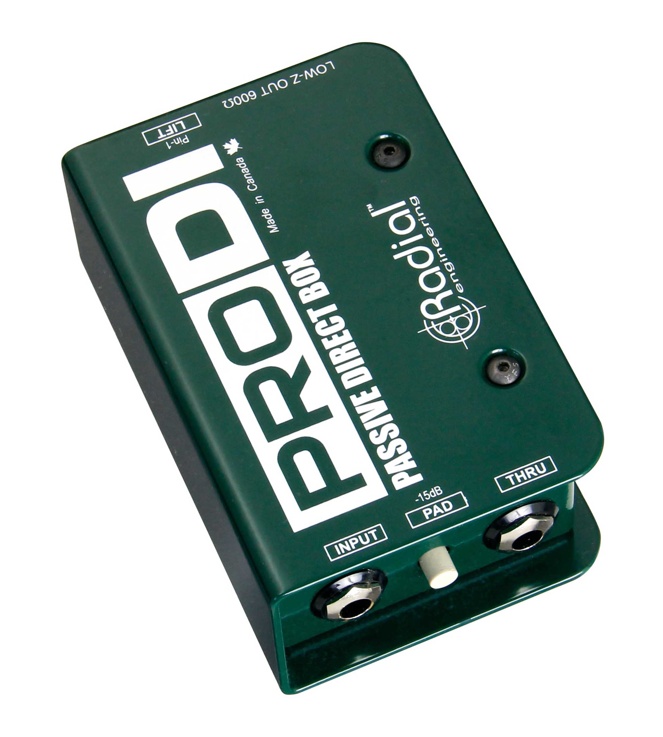 Radial ProDI, Passive DI for High Output Acoustic, Guitar, Bass & Keyboards by Radial Engineering