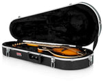 Gator Cases GC-MANDOLIN Deluxe Molded Guitar Case for Both A and F Style Mandolins Guitar - Hollywood DJ