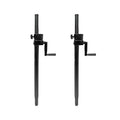 ProX T-SAACX2 PKG Dual Crank System Package Adjustable Speaker-Subwoofer Pole 1-3/8" diameter - from 34"-52" - Hollywood DJ