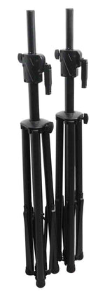 PROX T-SS21CX2 PKG Pair 6FT Crank-Speaker Stand Pro with Bag - Hollywood DJ