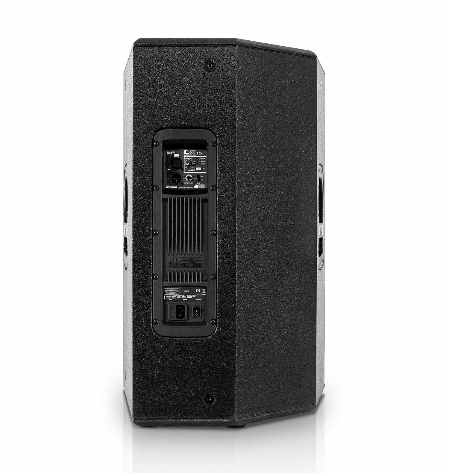 dB Technologies LVX 15, 15" 2-Way Active Speaker 800W - Black - Hollywood DJ