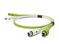 Oyaide DJ Cbale XLR Female to RCA Neo d+ XFR Class B 1.0m - Green - Hollywood DJ