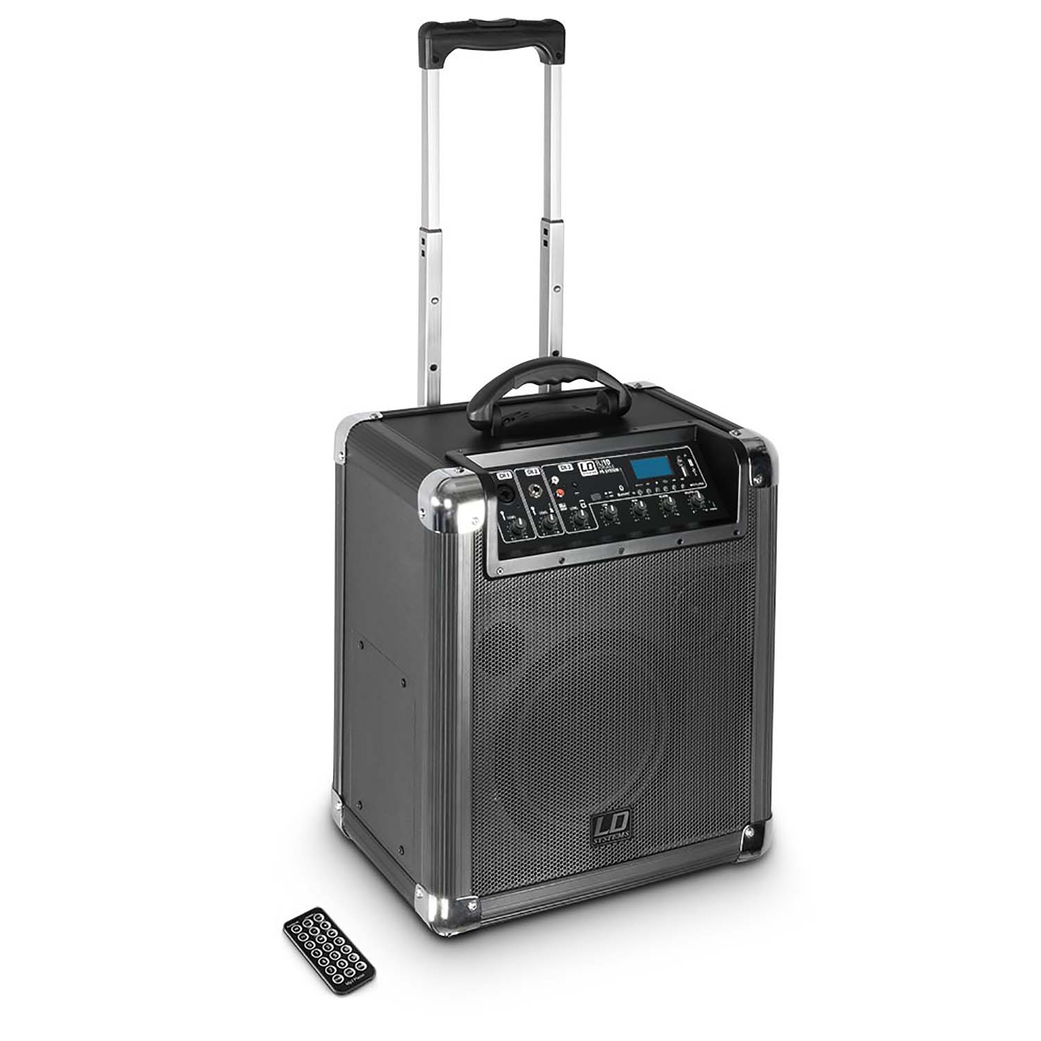 LD Systems Roadjack 10, Battery Powered Bluetooth Loudspeaker With Mixer - Hollywood DJ