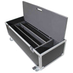 ProX X-RCF-EVOX12X2W ATA Flight Case for 2 RCF EVOX 12 Array Speakers with Wheels - Hollywood DJ
