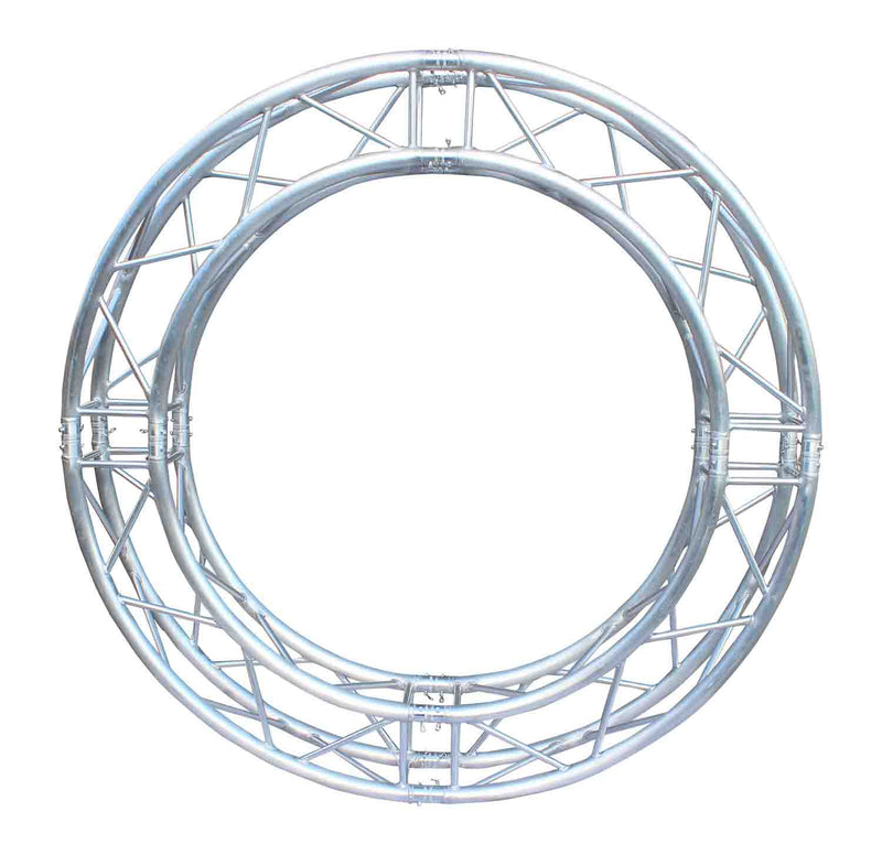 ProX XT-CSQ656-4X90, Circular Square Frame Truss 4 Segments - 6.56 Feet - Hollywood DJ