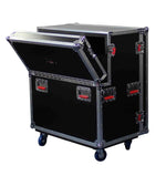 Gator Cases G-TOUR CAB412 ATA Tour case for 412 guitar speaker cabinet with live in design and rear access door - Hollywood DJ