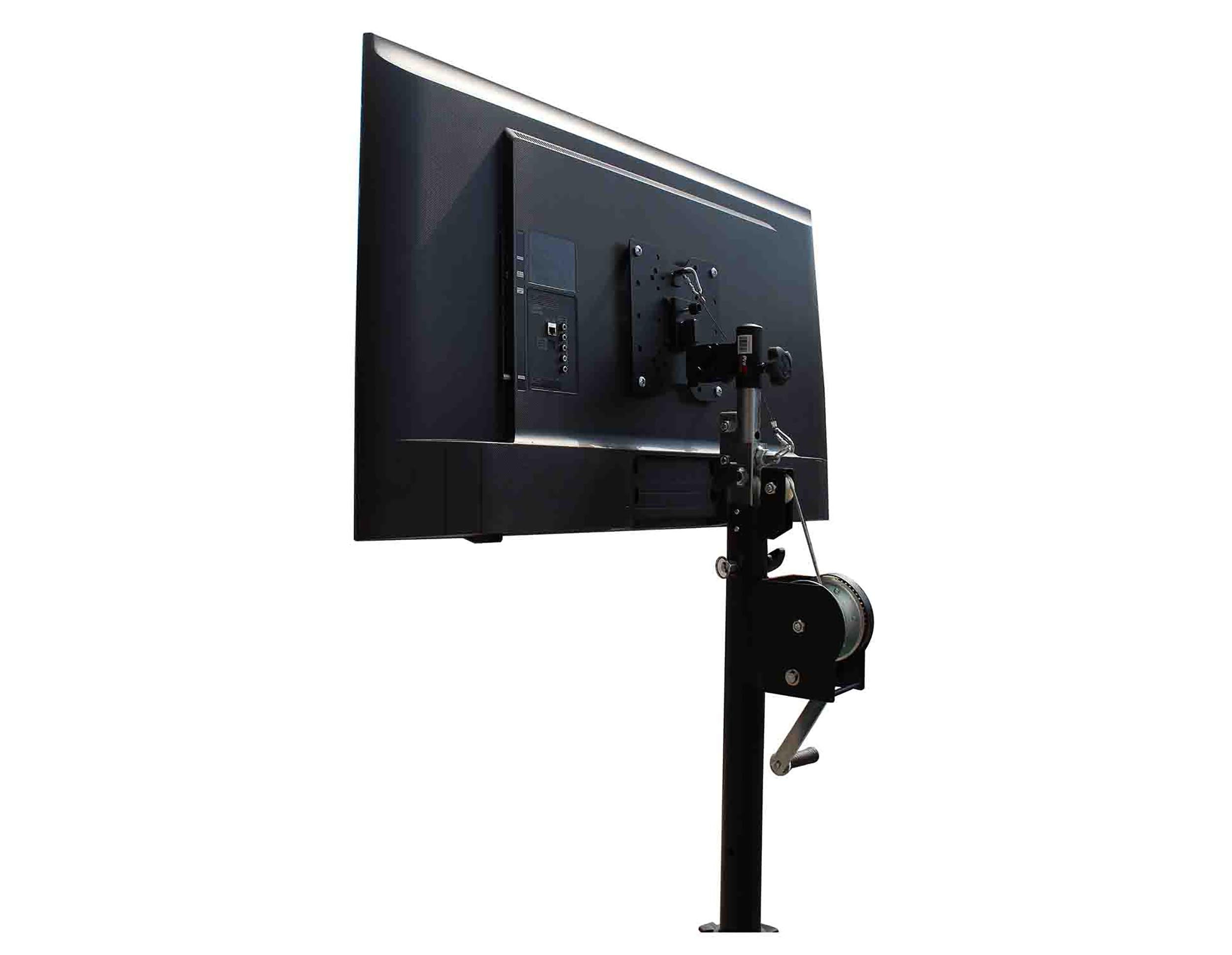 ProX XT-MEDIAMOUNT Universal 32" to 80" TV Bracket Clamp with Vesa Mount for F34 F32 and 12" Bolt Truss or Speaker Stands by ProX Cases