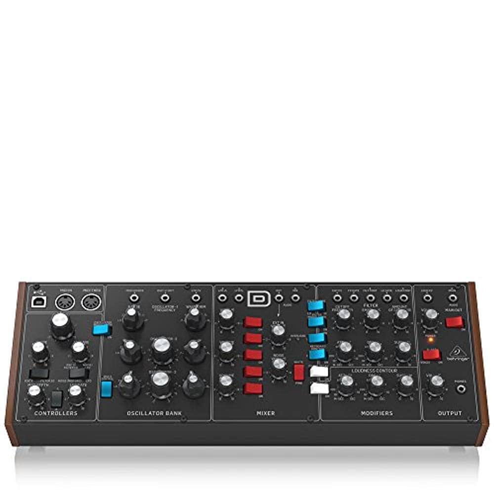 Behringer Model D Analog Synthesizer Eurorack sized Analog Monosynth Module | Open Box - Hollywood DJ