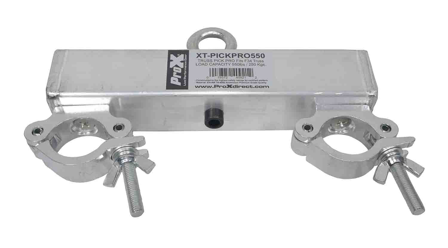 ProX XT-PICKPRO800 Truss Pickpro Holds 800lbs Fits F32 / F34 and 12" Boltx Truss - Hollywood DJ