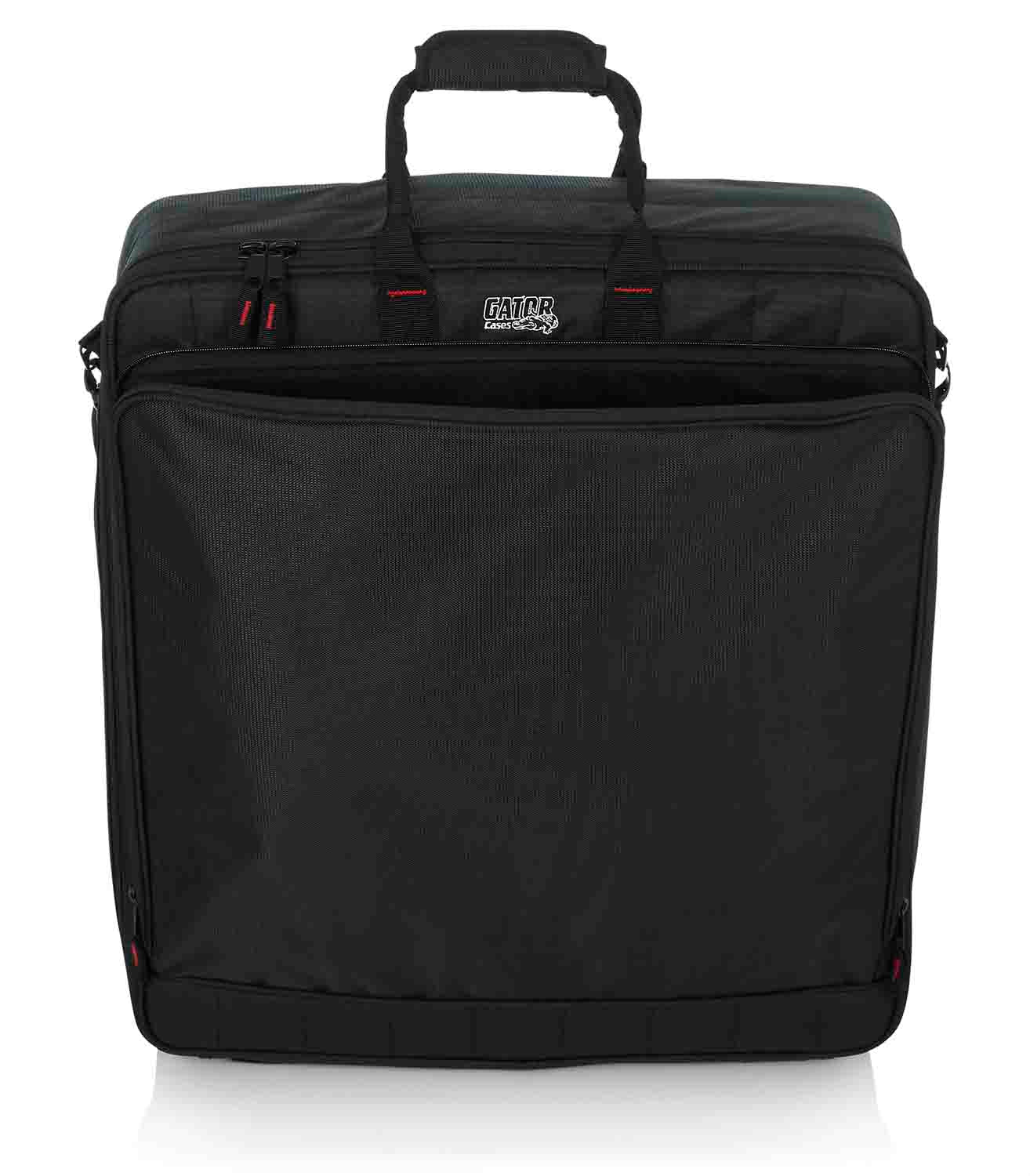 Gator Cases G-MIXERBAG-2123 Nylon DJ Mixer Bag and DJ Equipment Bag - 21″ X 23″ X 6″ - Hollywood DJ