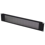 Odyssey ARPVLP2, 19 Inches Rack Mountable Flat Perforated 2U Panel - Hollywood DJ